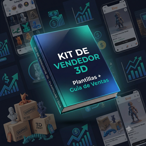 Kit de Vendedor 3D - portada