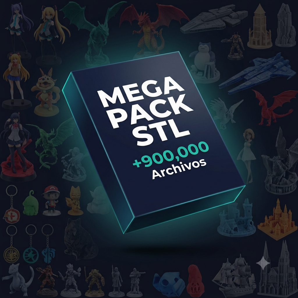 Mega Pack STL - portada