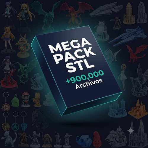 Mega Pack STL - portada